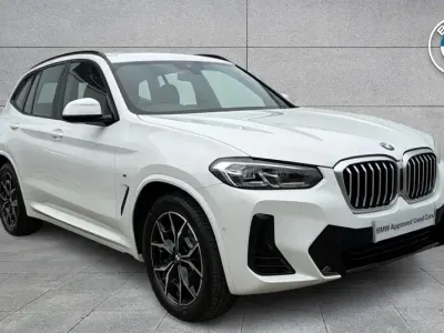 Used BMW X3 M Sport 187 HP (137 kW) 2022 White SUV