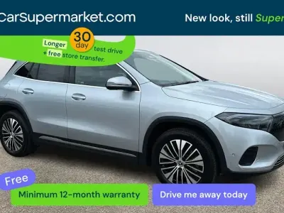 Begagnad Mercedes EQA250+ Night 139 kW (190 HK) 2023 Silver SUV