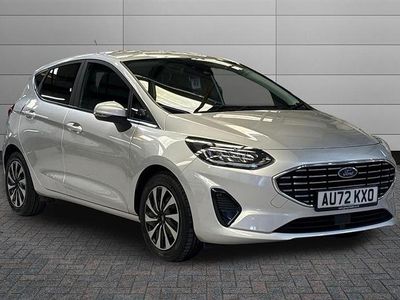 Używany Ford Fiesta Titanium 125 KM (91 kW) 2022 Srebrny Hatchback