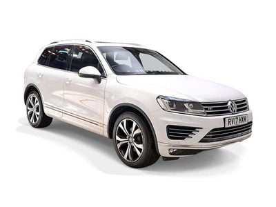 Used VW Touareg R-line 262 HP (192 kW) 2017 White SUV