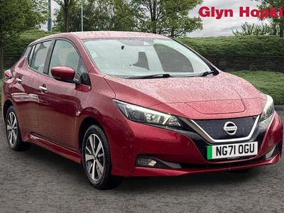 Used Nissan Leaf Acenta 110 kW (150 HP) 2021 Red Hatchback