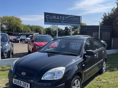 Used Kia Rio 95 HP (69 kW) 2009 Black Hatchback