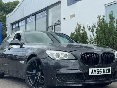 Used BMW 730L M Sport 258 HP (189 kW) 2015 Grey Sedan