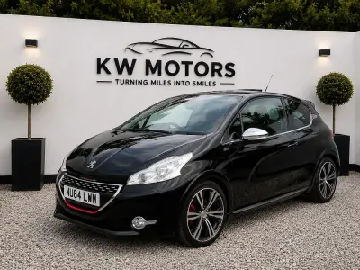 Used Peugeot 208 GTi 200 HP (147 kW) 2014 Black Hatchback