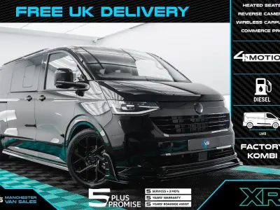 New VW T7 Sportline 2026 Black Van