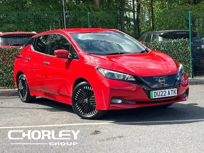 Usado Nissan Leaf N-Connecta 110 kW (150 HP) 2022 Vermelho Citadino