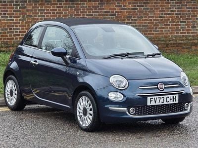 Used Fiat 500 2023 Blue Cabriolet