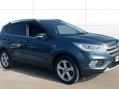 Second-hand Ford Kuga Titanium X 180 CP (132 kW) 2018 Albastru SUV