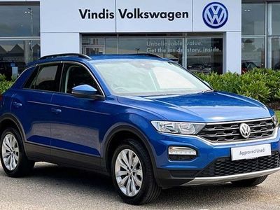 Begagnad VW T-Roc SE 150 HK (110 kW) 2020 Blå SUV