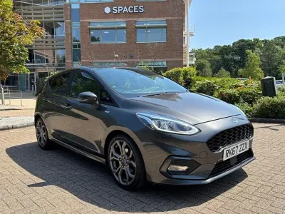 Used Ford Fiesta ST-Line 100 HP (73 kW) 2018 Grey Hatchback
