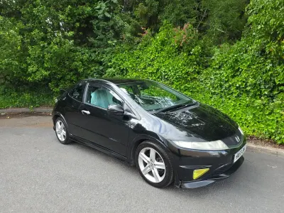Used Honda Civic Type S 140 HP (102 kW) 2009 Black Hatchback