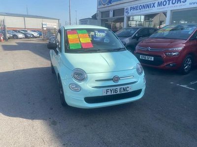 Used Fiat 500 Pop 69 HP (50 kW) 2016 Green Hatchback