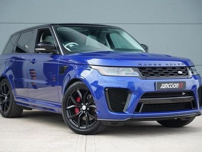 Used Land Rover Range Rover Sport SVR 575 HP (422 kW) 2018 Blue SUV