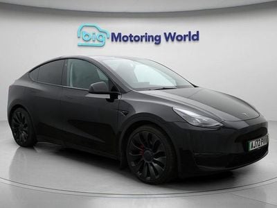 Black Used 2022 Tesla Model Y Performance SUV | £30,400 (Fair price)