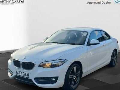 Alpine white Used 2017 BMW 218 Sport Line Coupe | £9,495 (Good price)