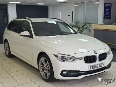 Used BMW 320 Sport Line 2016 White Estate