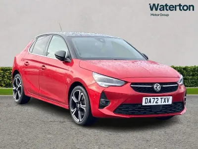 Used Vauxhall Corsa Ultimate 100 HP (73 kW) 2022 Red Hatchback