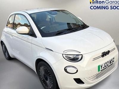 White Used 2022 Fiat 500e Icon Hatchback | £11,450 (Good price)