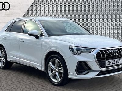 Used Audi Q3 S-Line 150 HP (110 kW) 2023 Ibis white SUV
