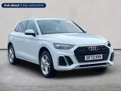 Used Audi Q5 S-Line 204 HP (150 kW) 2023 White SUV