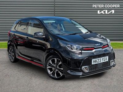 Used Kia Picanto GT-Line 65 HP (47 kW) 2023 Black Hatchback