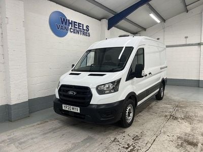 Usado Ford Transit S 130 HP (95 kW) 2020 Branco Van