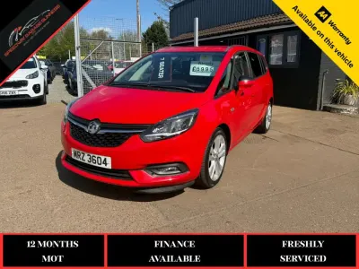 Usado Vauxhall Zafira
