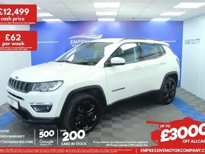 Begagnad Jeep Compass Night Eagle 140 HK (102 kW) 2021 Vit SUV