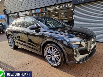 Black Used 2023 Audi Q4 Sportback e-tron Advanced SUV | £39,999 (A bit pricey)