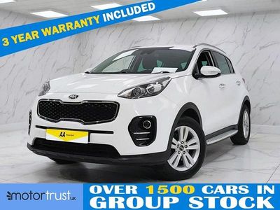Used Kia Sportage 115 HP (84 kW) 2018 White SUV