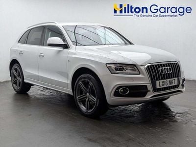 Used Audi Q5 S-line plus 190 HP (139 kW) 2016 White SUV