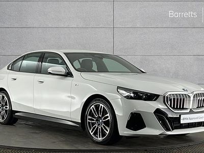 Used BMW i5 M Sport 246 kW (335 HP) 2023 White Sedan
