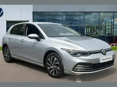 Used VW Golf VIII Style 200 HP (147 kW) 2022 Silver Hatchback