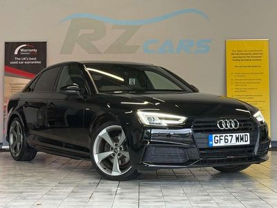 Used Audi A4 Black Edition 150 HP (110 kW) 2017 Black Sedan