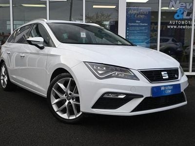 White Used 2018 Seat Leon ST FR Estate | £8,200 (Fair price)