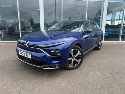 Used Citroën C5 X PureTech 127 HP (93 kW) 2022 Blue Estate