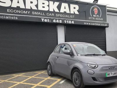 Used 2021 Fiat 500e Star Hatchback | £13,995 (A bit pricey)