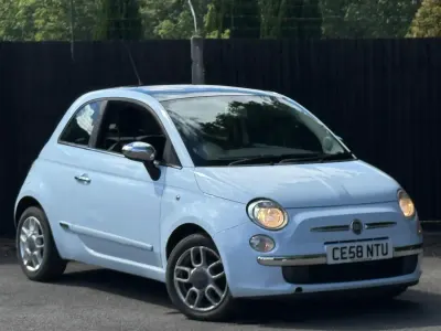 Used Fiat 500 Pop 69 HP (50 kW) 2008 Blue Hatchback