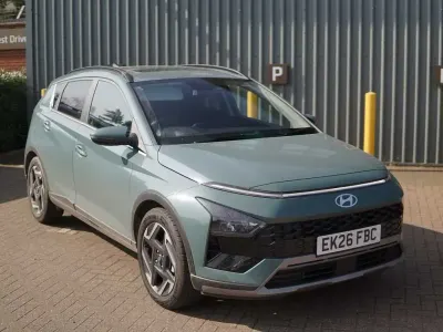 Used Hyundai Bayon Ultimate 100 HP (73 kW) 2026 Green SUV