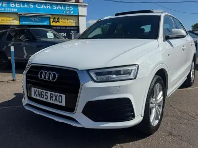 Used Audi Q3 S-Line 150 HP (110 kW) 2015 White SUV