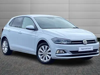 Used VW Polo Match 95 HP (69 kW) 2020 Pure white Hatchback