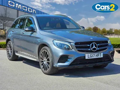 Used Mercedes GLC250 AMG line 204 HP (150 kW) 2017 Grey SUV