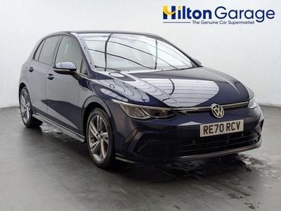 Used VW Golf VIII R-line 150 HP (110 kW) 2020 Blue Hatchback
