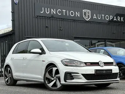 Used VW Golf VII GTI 245 HP (180 kW) 2019 White Hatchback
