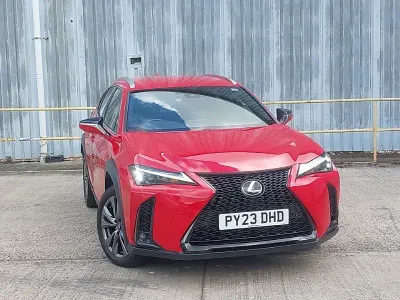 Used Lexus UX 250h Sport Design Packet 184 HP (135 kW) 2023 Red SUV