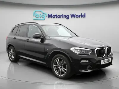 Begagnad BMW X3 M Sport 190 HK (139 kW) 2019 Svart SUV