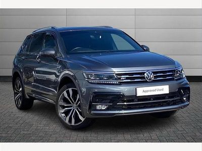 Used VW Tiguan Allspace R-line 150 HP (110 kW) 2020 Grey SUV