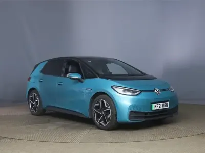 Used VW ID.3 Pro Performance 150 kW (204 HP) 2021 Turquoise Hatchback