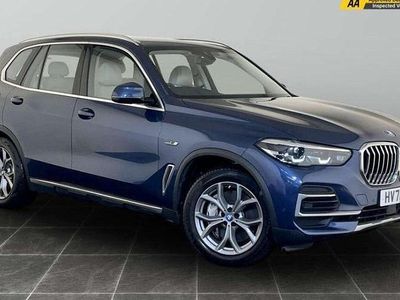 Blue Used 2021 BMW X5 xLine SUV | £25,495 (Fair price)