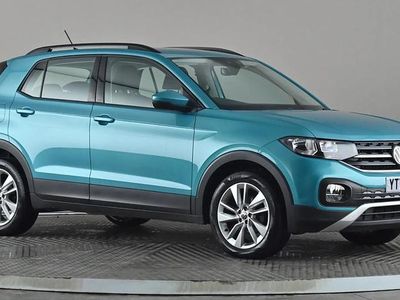 Used VW T-Cross SE 110 HP (80 kW) 2022 Turquoise SUV